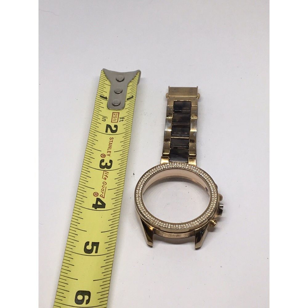 Michael Kors Watch Bracelet Links Case Use For Parts 18mm Partial Band A822